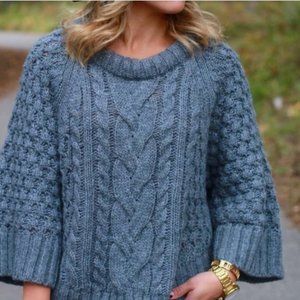 Banana Republic Chunky knit fisherman’s sweater